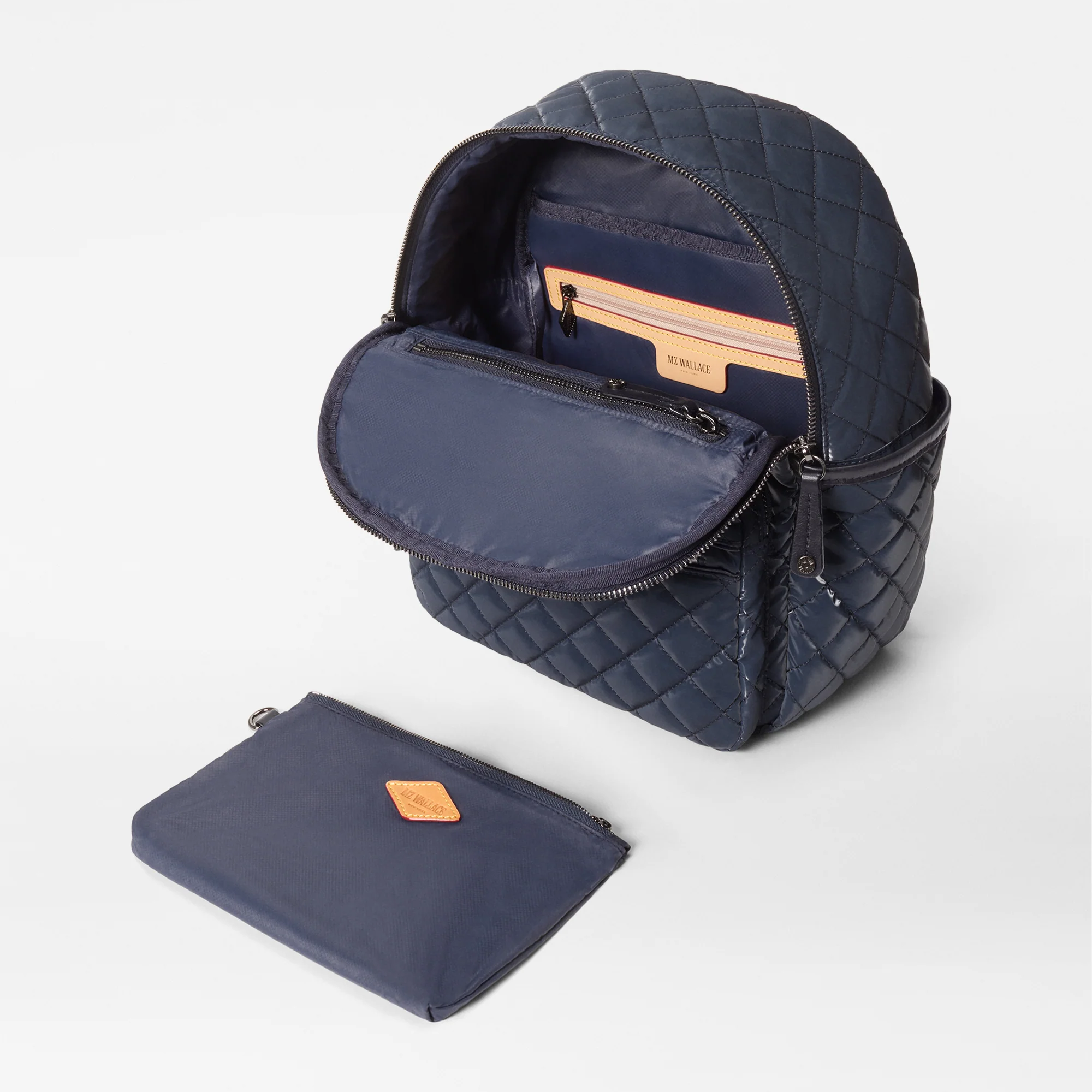 MZ Wallace Small Crosby Backpack Ink4 - Big Bag NY