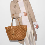 MZ Wallace Small Daily Tote Small Daily Tote in Cognac - Big Bag NY