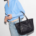 MZ Wallace Small Daily Tote in Black - Big Bag NY
