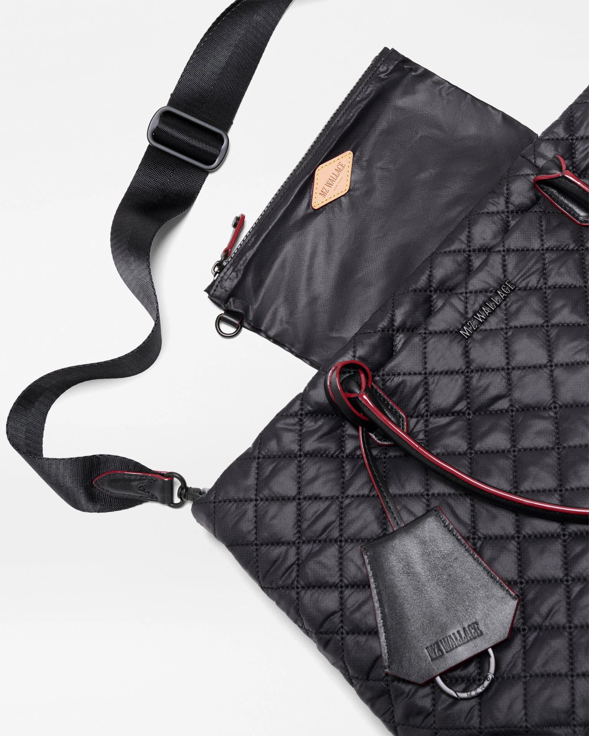 MZ Wallace Small Daily Tote in Black - Big Bag NY