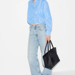 MZ Wallace Small Daily Tote in Black - Big Bag NY