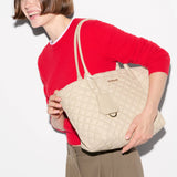 MZ Wallace Small Daily Tote in Sand - Big Bag NY