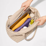 MZ Wallace Small Daily Tote in Sand - Big Bag NY