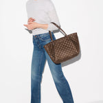 MZ Wallace Small Daily Tote in Walnut - Big Bag NY