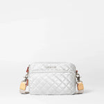 MZ Wallace Small Metro Camera Bag In Oyster Metallic - Big Bag NY