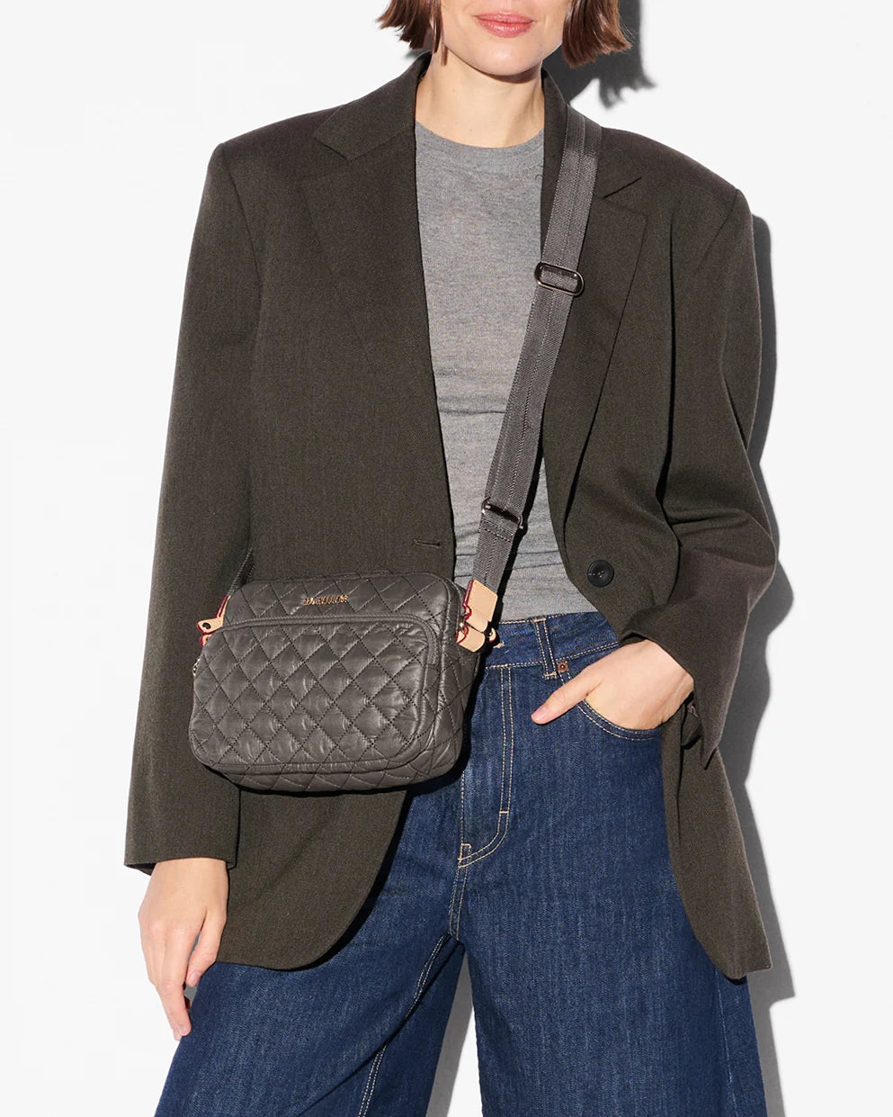 MZ Wallace Small Metro Camera Bag in Magnet - Big Bag NY