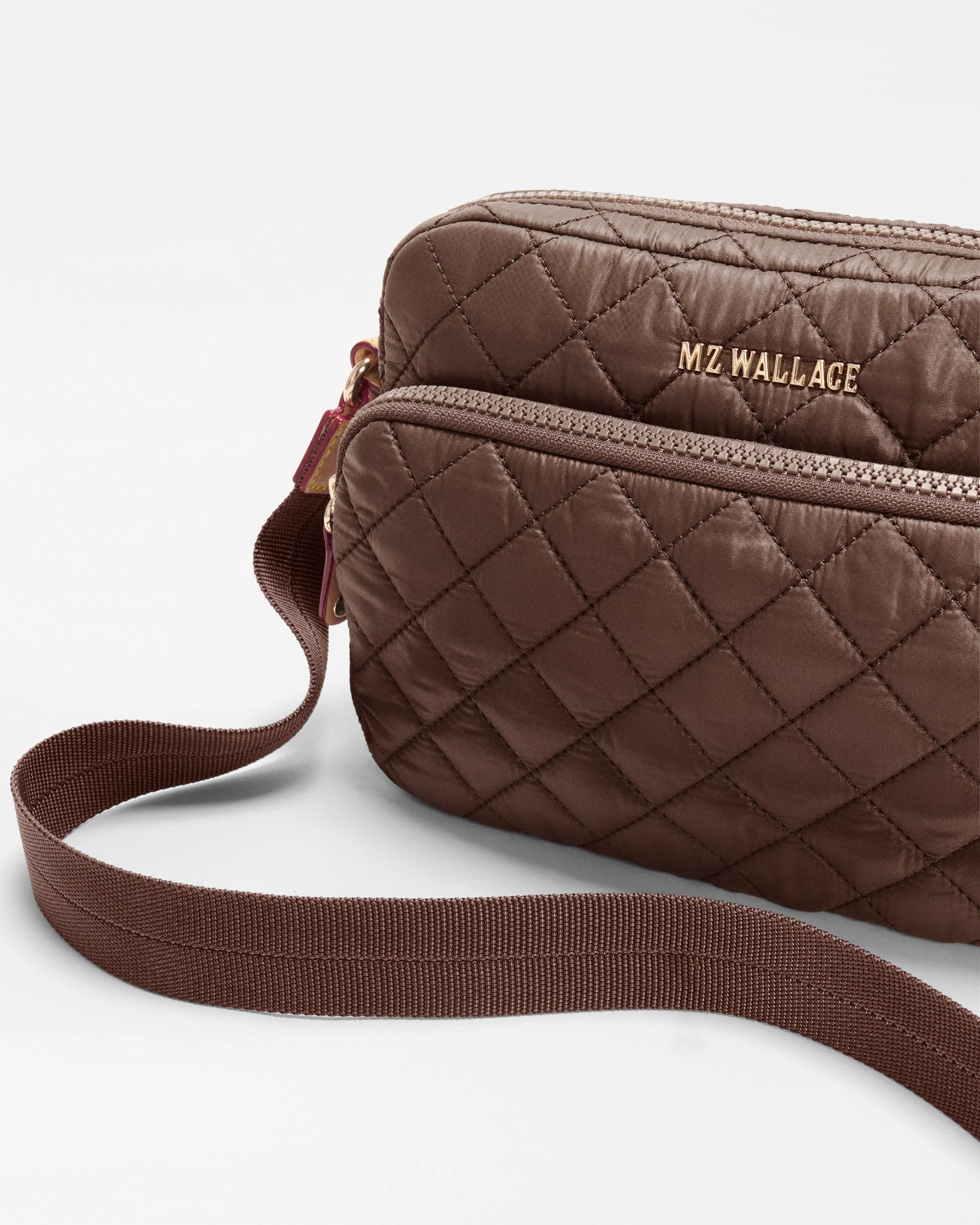 MZ Wallace Small Metro Camera Bag in Walnut- Big Bag NY