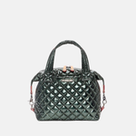 MZ Wallace Small Sutton Deluxe in Dark Green Metallic - Big Bag NY