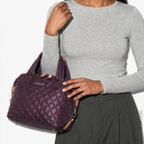 MZ Wallace Small Sutton Deluxe in Raisin - Big Bag NY