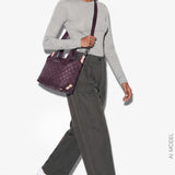 MZ Wallace Small Sutton Deluxe in Raisin - Big Bag NY