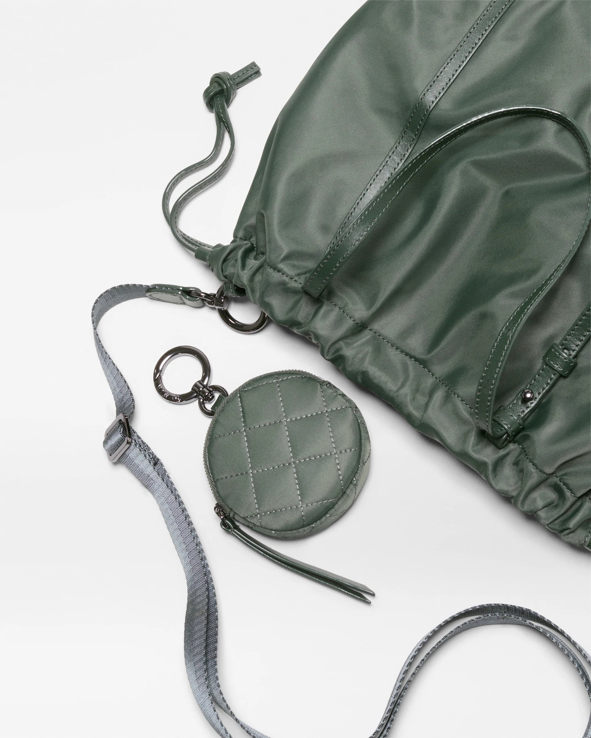 MZ Wallace Small Waverly Tote In Juniper - Big Bag NY