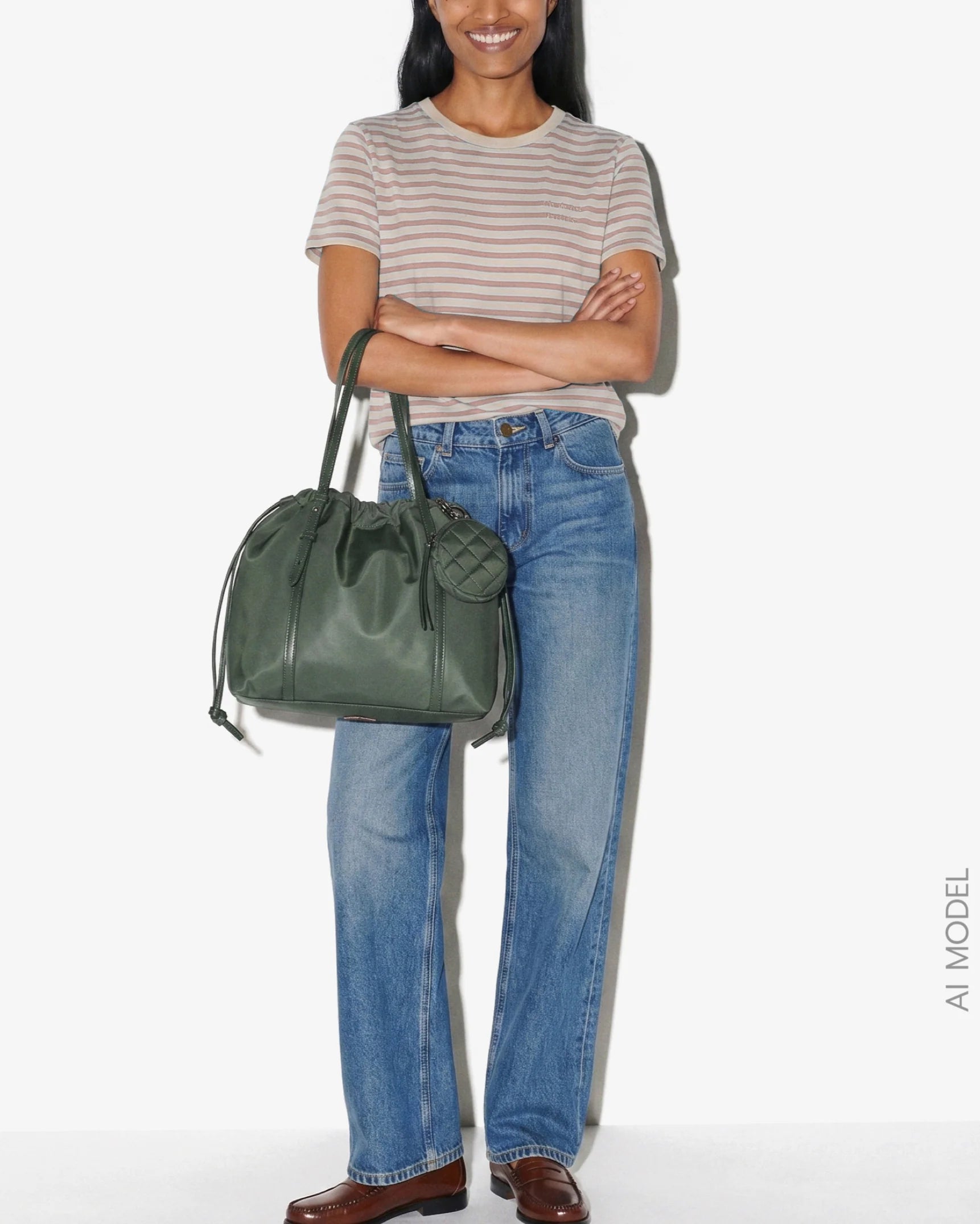 MZ Wallace Small Waverly Tote In Juniper - Big Bag NY