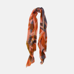 Ma Poesie Multicolor Grid Scarf - Big Bag NY