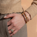 Shana Gulati Madison Bangle in Gold - Big Bag NY