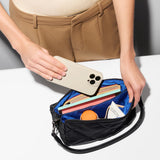 Madison Flap Crossbody in Black - Big Bag NY