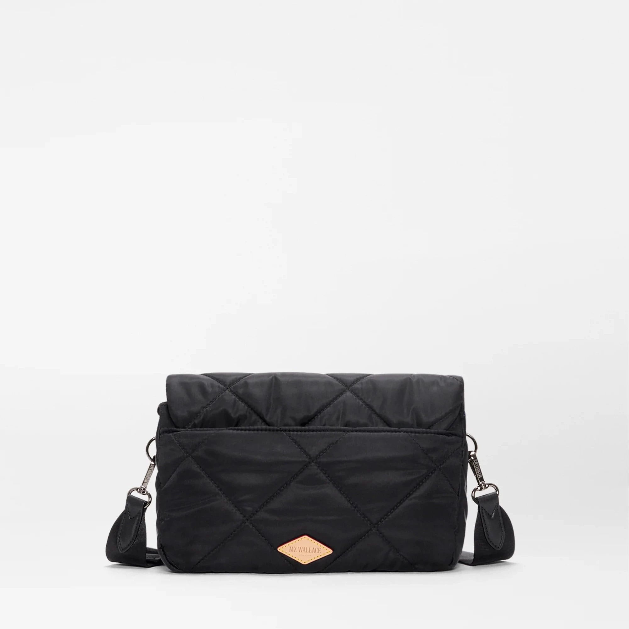 Madison Flap Crossbody in Black - Big Bag NY