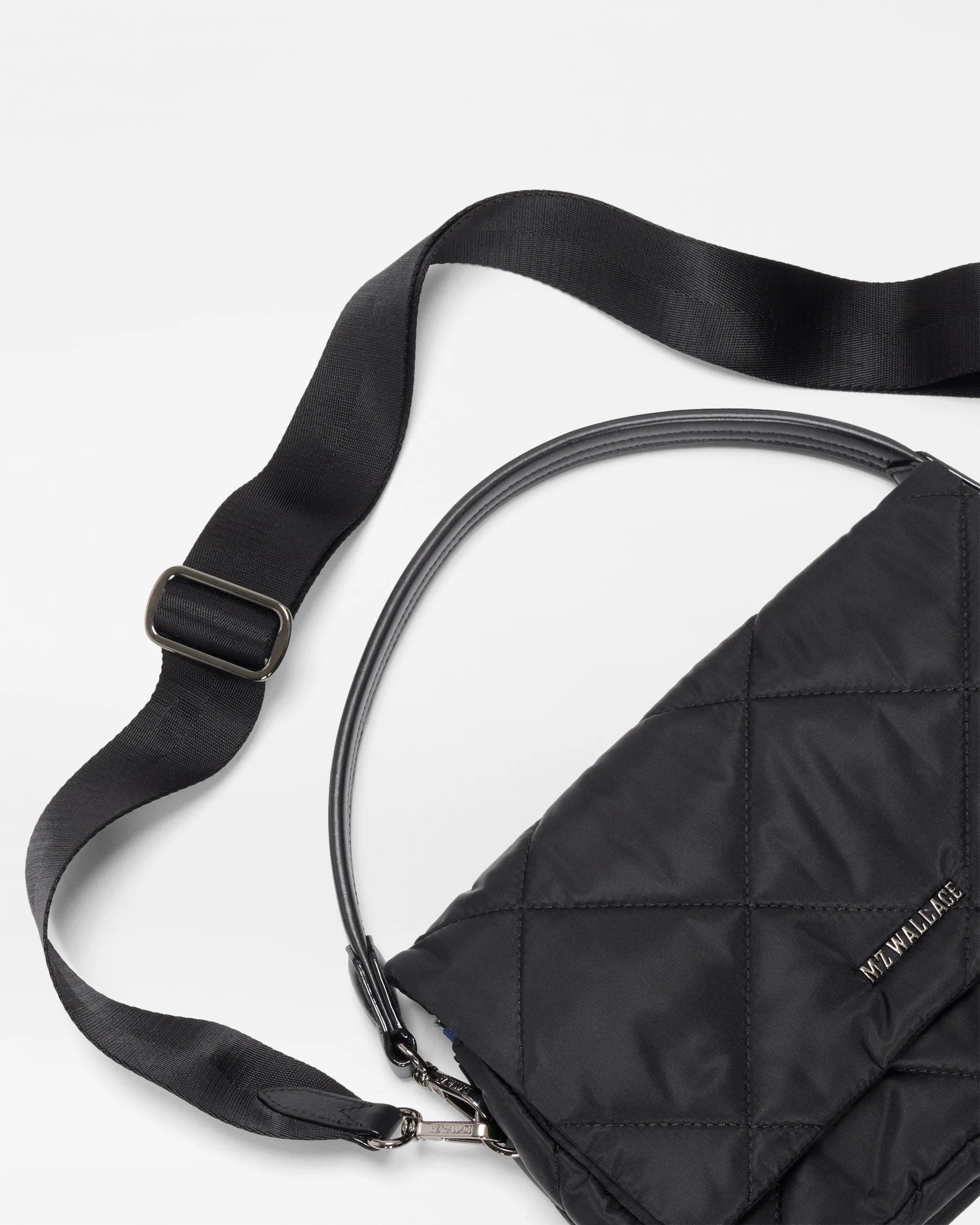 Madison Flap Crossbody in Black - Big Bag NY