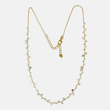 Manjusha Silver Dots on Gold Necklace - Big Bag NY
