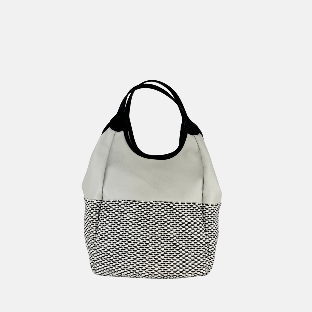 Marco Masi Contrast Flap Pocket Raffia Tote - Big bag NY