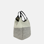 Marco Masi Contrast Flap Pocket Raffia Tote - Big bag NY 