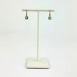 Margaret Solow Emerald Earrings - Big Bag NY