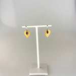 Margaret Solow Large Hummingbird Garnet 18K Drops - Big Bag NY