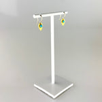 Margaret Solow Small Hummingbird Turquoise 18K Drops - Big Bag NY