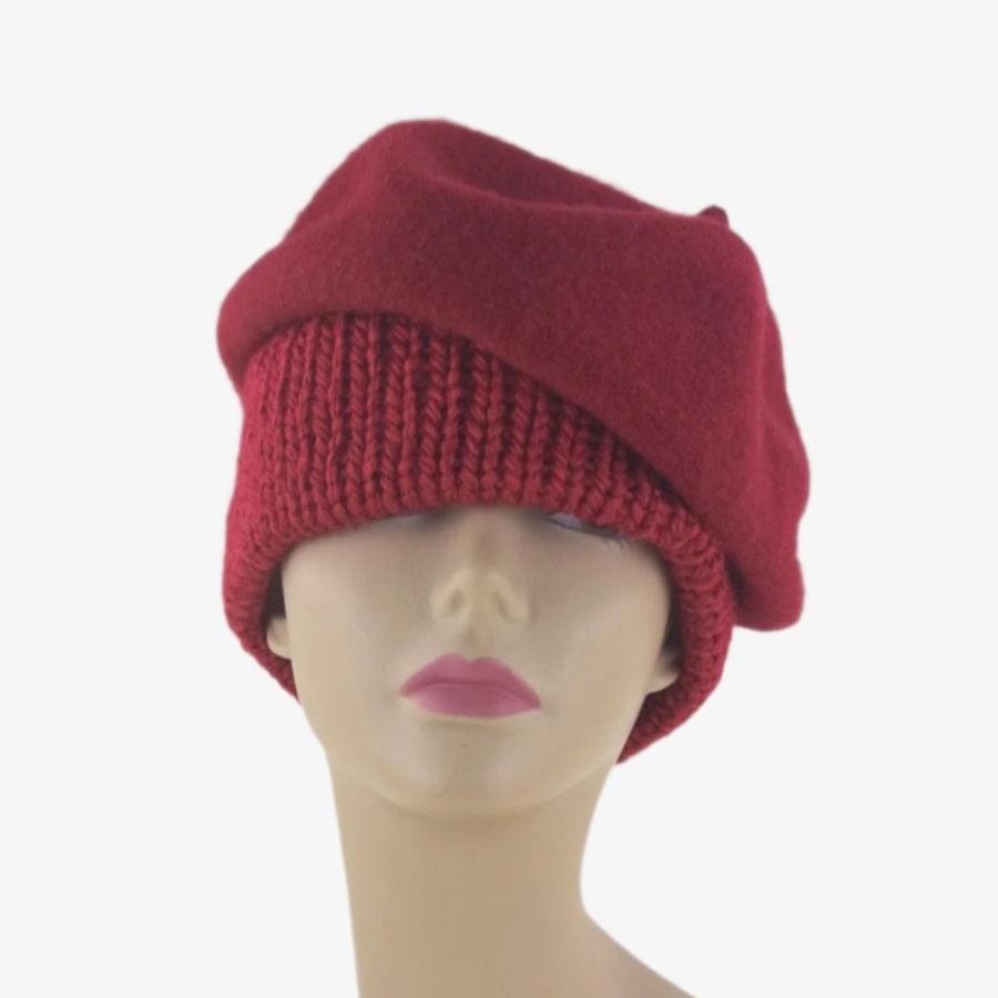 Margo Wool Beret - Julie Dubois - New York, NY - Big Bag NY