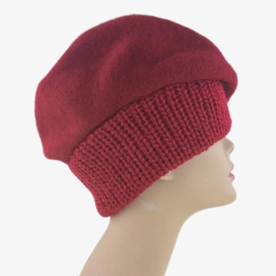 Margo Wool Beret - Julie Dubois - New York, NY - Big Bag NY