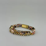 Martell Beaded Pink Opal Bracelet - Big Bag NY