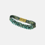 Martell Green Grandiderite Bracelet - Big Bag NY