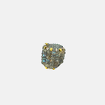 Martell Labradorite and Gold Vermeil Ring - Big Bag NY