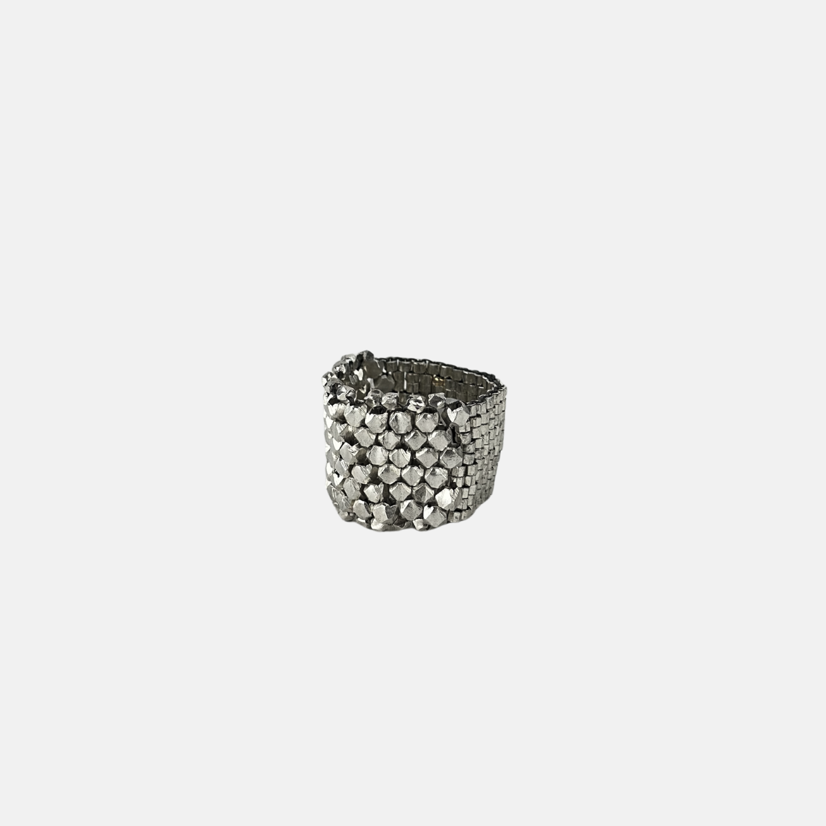 Martell Silver Nugget Ring - Big Bag NY
