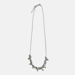 Martell Silver and SIlver Pyrite Necklace - Big Bag NY