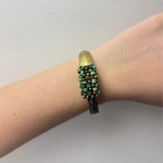 Martell Turquoise and Pyrite Cuff - Big Bag NY