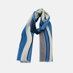 Me and K Blue Swirl Cashmere Scarf2 - Big Bag NY