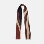 Me and K Brown Swirl Cashmere Scarf - Big Bag NY