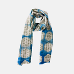 Me and K Hexagon Cashmere Scarf SeaGreen2 - Big Bag NY