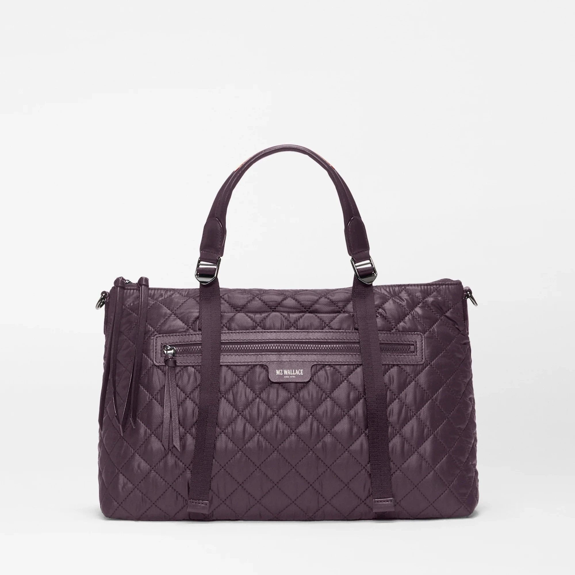 Medium Park Satchel in Raisin - Big Bag NY