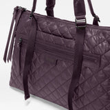 Medium Park Satchel in Raisin - Big Bag NY