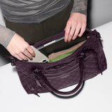 Medium Park Satchel in Raisin - Big Bag NY 