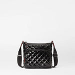 Metro Scout Deluxe Crossbody in Black Lacquer - Big Bag NY