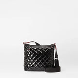 Metro Scout Deluxe Crossbody in Black Lacquer - Big Bag NY