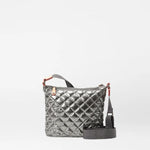 Metro Scout Deluxe Crossbody in Pewter Metallic - Big Bag NY
