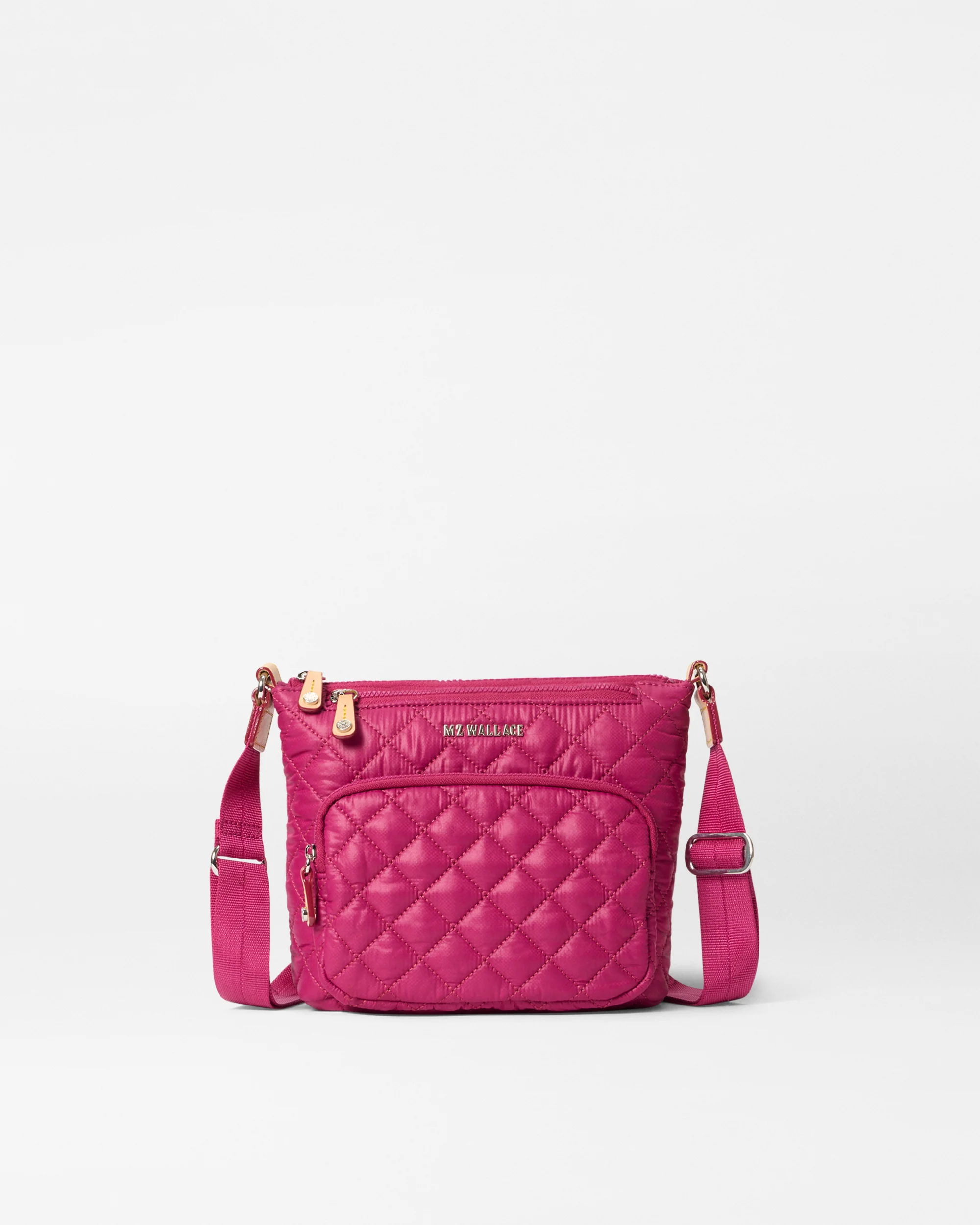 Metro Scout Deluxe Crossbody in Raspberry - Big Bag NY