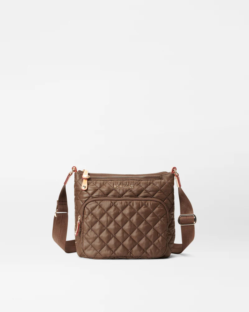 Metro Scout Deluxe Crossbody in Walnut - Big Bag NY