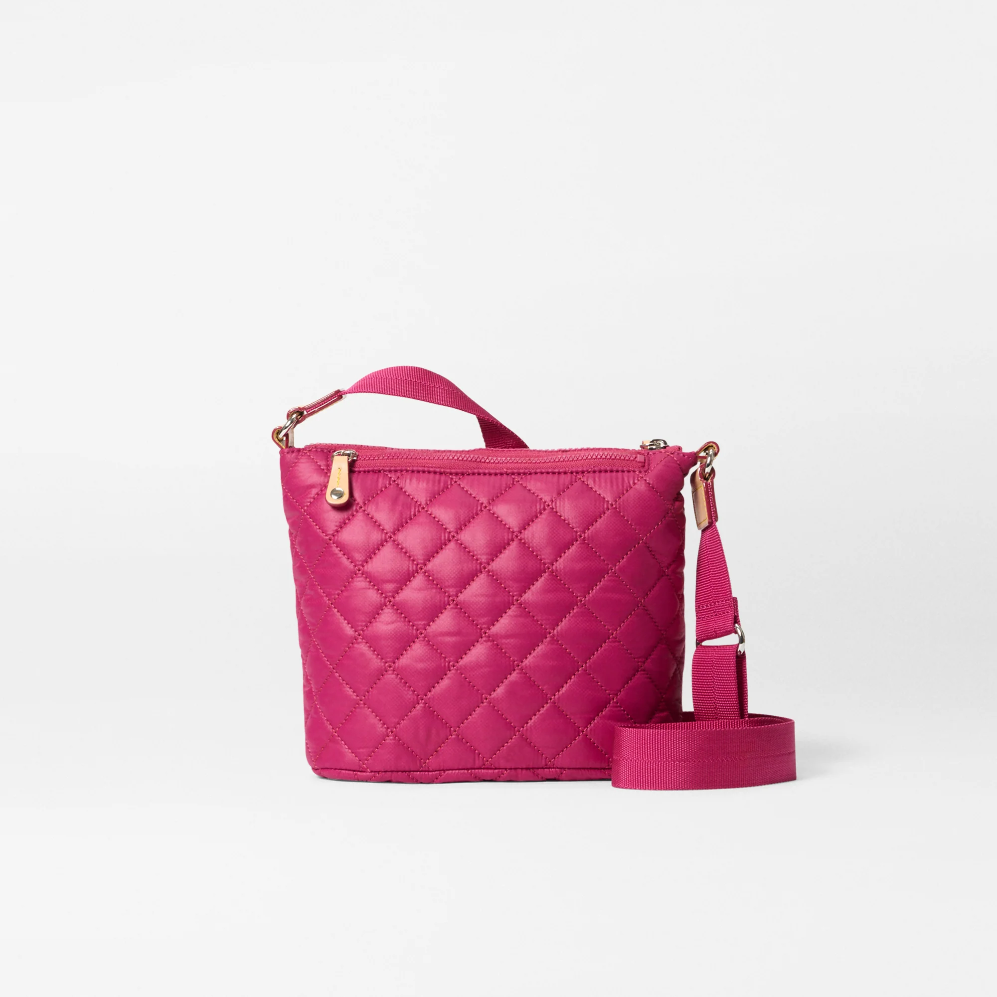 Metro Scout Deluxe Crossbody in Raspberry - Big Bag NY