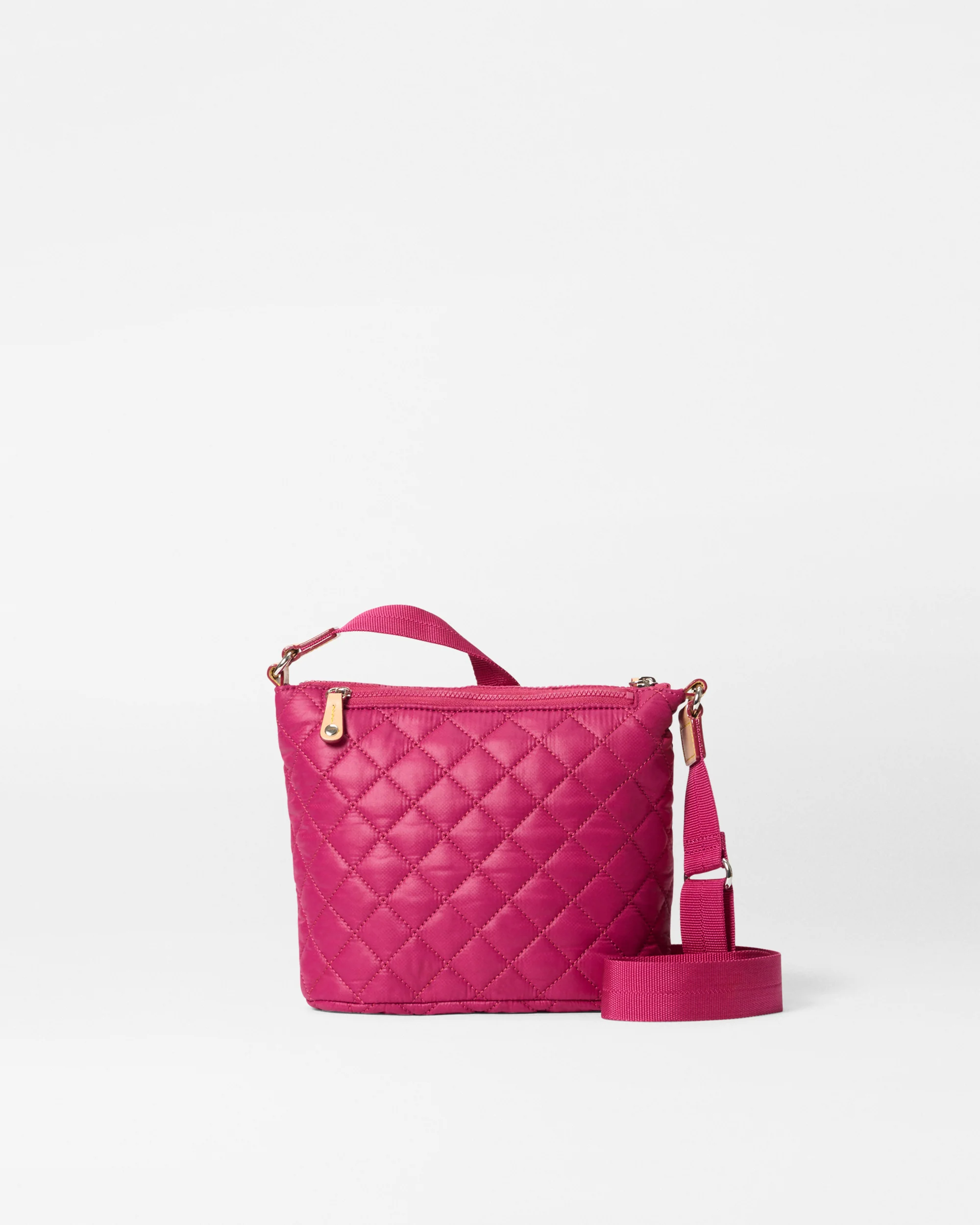 Metro Scout Deluxe Crossbody in Raspberry - Big Bag NY