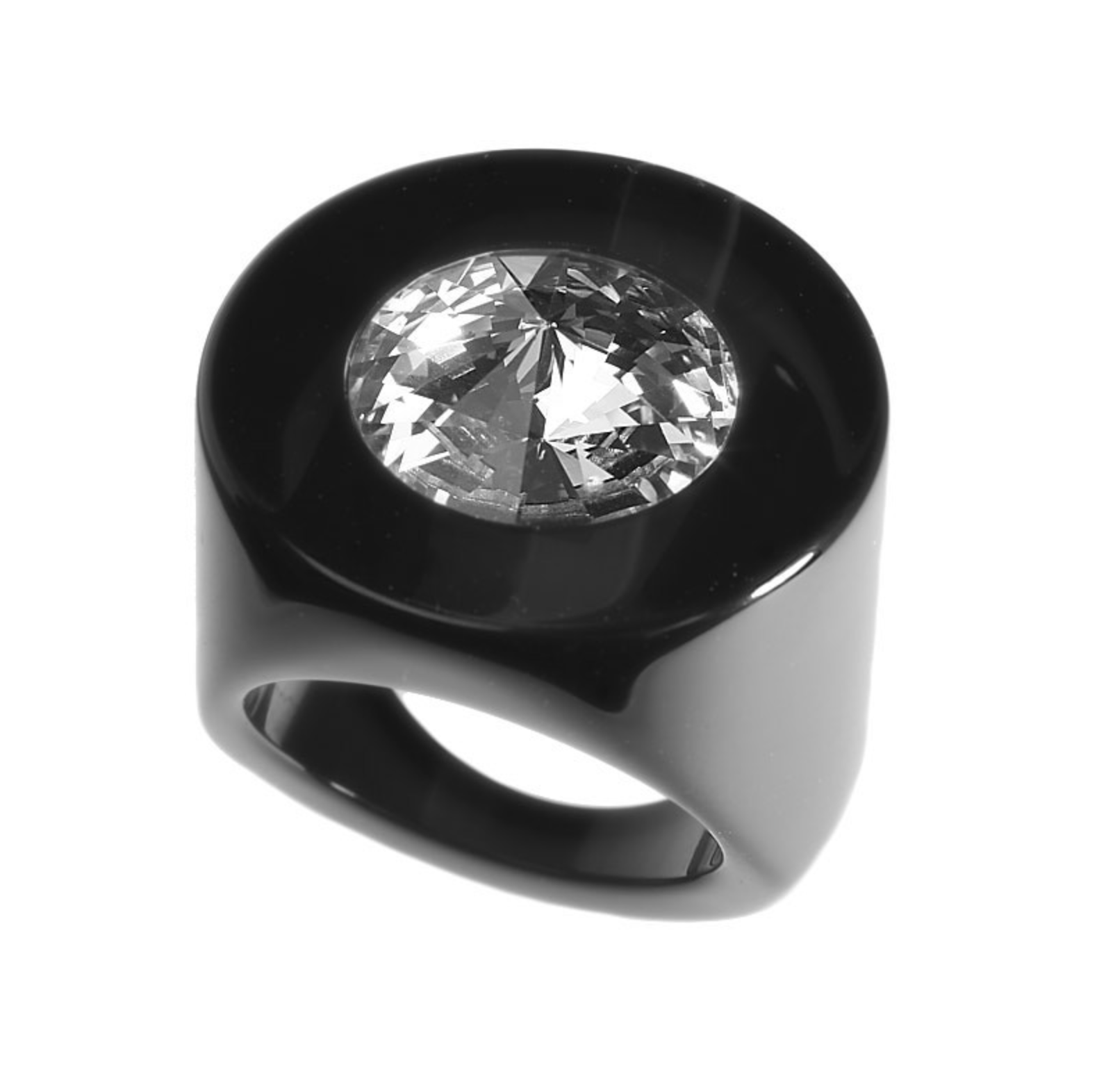 Miravidi BAY Pop Ring Black - Big Bag NY