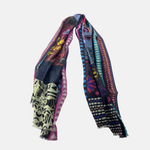 Barbieri Mixed Florals Wool Scarf - Big Bag NY